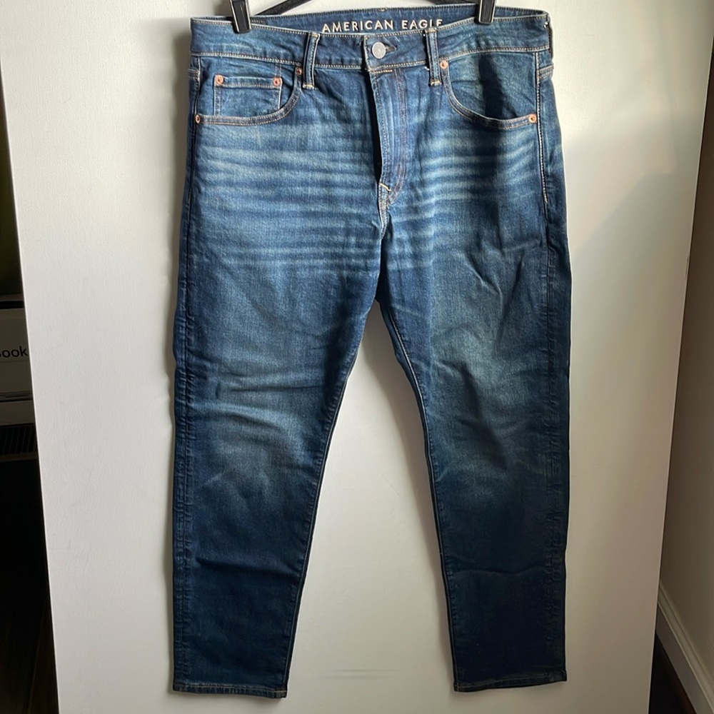 American Eagle AirFlex+ Athletic Fit Men's Jean | Blue | Size 33 x 30